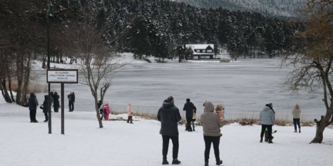 İç Anadolu’nun beyaz cenneti! Yazın ayrı kışın apayrı güzellikte: Hafta sonu herkes akın ediyor 2